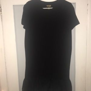 Kate Spade broome street t-shirt ruffle dress